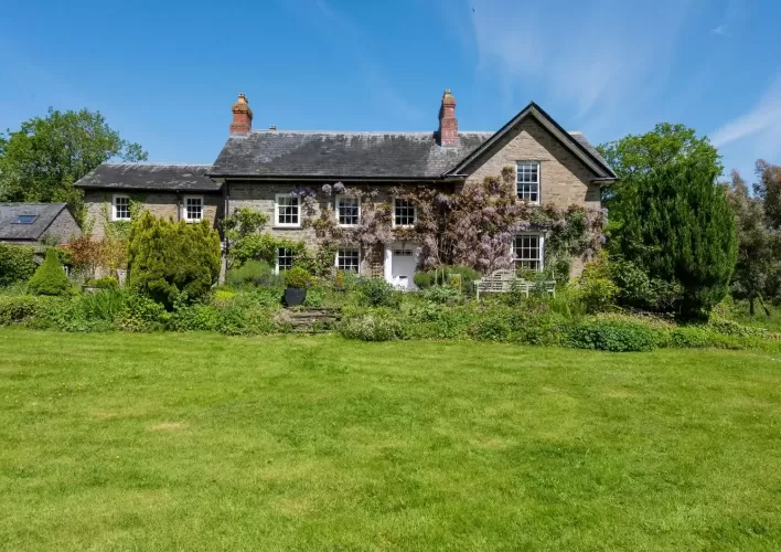 Georgian House, holiday lets, 13 acres, Brecon