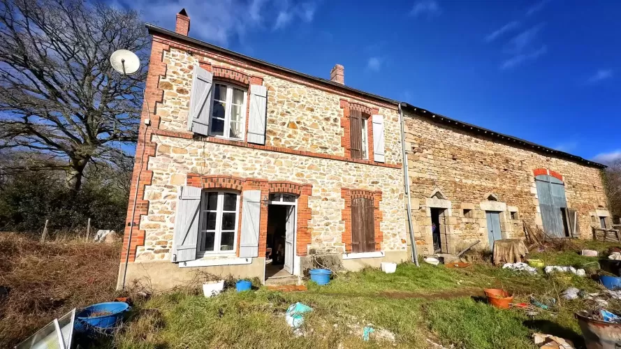 renovation, smallholding, boussac