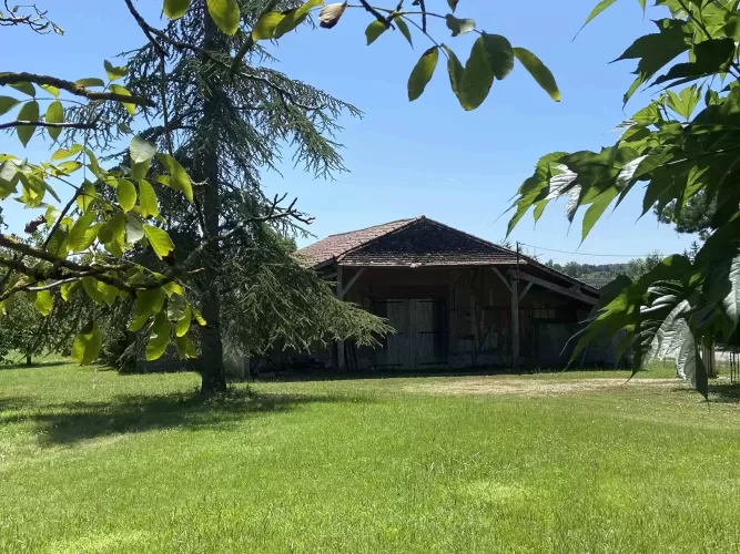 Cottage,  barn,  land,  Villereal , Bergerac, smallholding, holiday home