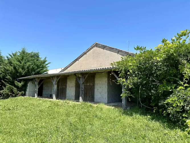 Cottage,  barn,  land,  Villereal , Bergerac, smallholding, holiday home