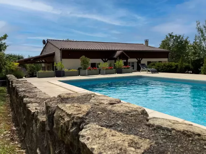  Rural House. guesthouse,  pool,  10,5 ha, Labastide Murat, France, Rural Property, 