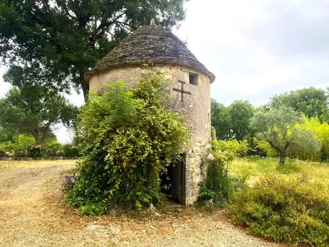 Cahors, France, 18th century,  home and gite,  panoramic views,