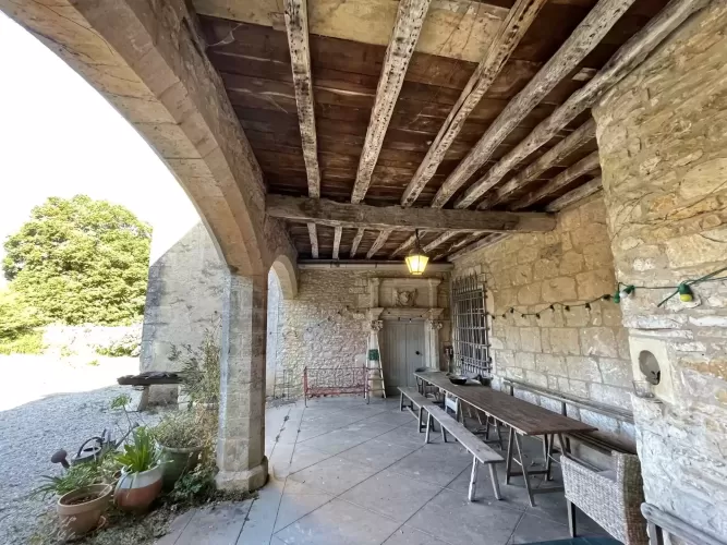 Château,  Panoramic Views, woodland,  Perigueux