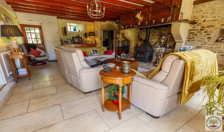 Normandy property for sale, gîte business opportunity, French property with gîtes, stone house Normandy, property with land Manche, estate with pool France, multi-unit property Normandy, Saint-Sauveur-le-Vicomte real estate, holiday rental business France, rural property Cotentin Peninsula