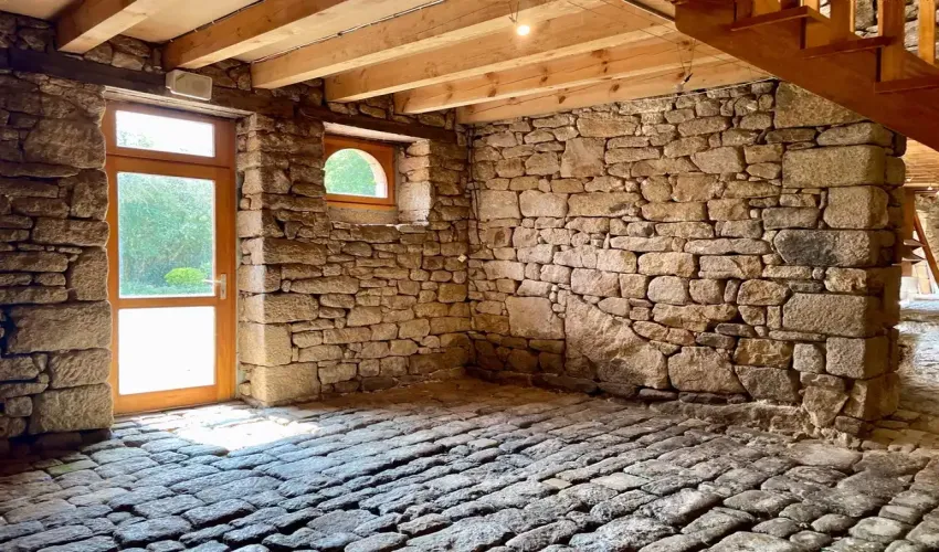 Brittany property for sale, Morbihan farmhouse, renovated Breton farmhouse, property with land Brittany, stone buildings Brittany, Le Faouët real estate, rural estate France, tourism project property France, gîtes and events property, French countryside home, farmhouse with outbuildings, 8 hectare property Brittany, commercial potential property France, character property Morbihan, historic buildings for sale France