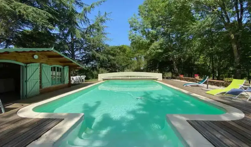 Lauzun property, stone house France, Lot et Garonne real estate, 5 bedroom farmhouse France, property with pool France, character home Aquitaine, rural property near Bergerac, countryside home France, French property with land, stone property with barn, woodland property France, French lifestyle homes, property with pond France