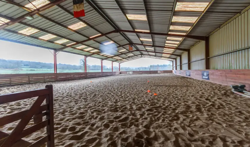 equestrian property Laillé, equestrian property Ille-et-Vilaine, property near Rennes, horse property Brittany, equestrian centre for sale France, 13 hectares France, indoor arena France, stables for sale Brittany, training yard France, 4 bedroom house with land France, equestrian facilities near Rennes, Ille-et-Vilaine horse property